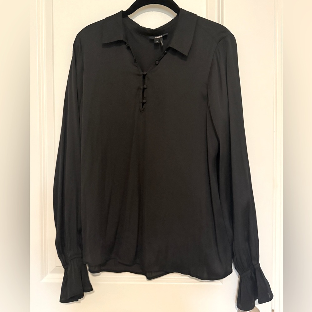 Elegant Black Women's Top